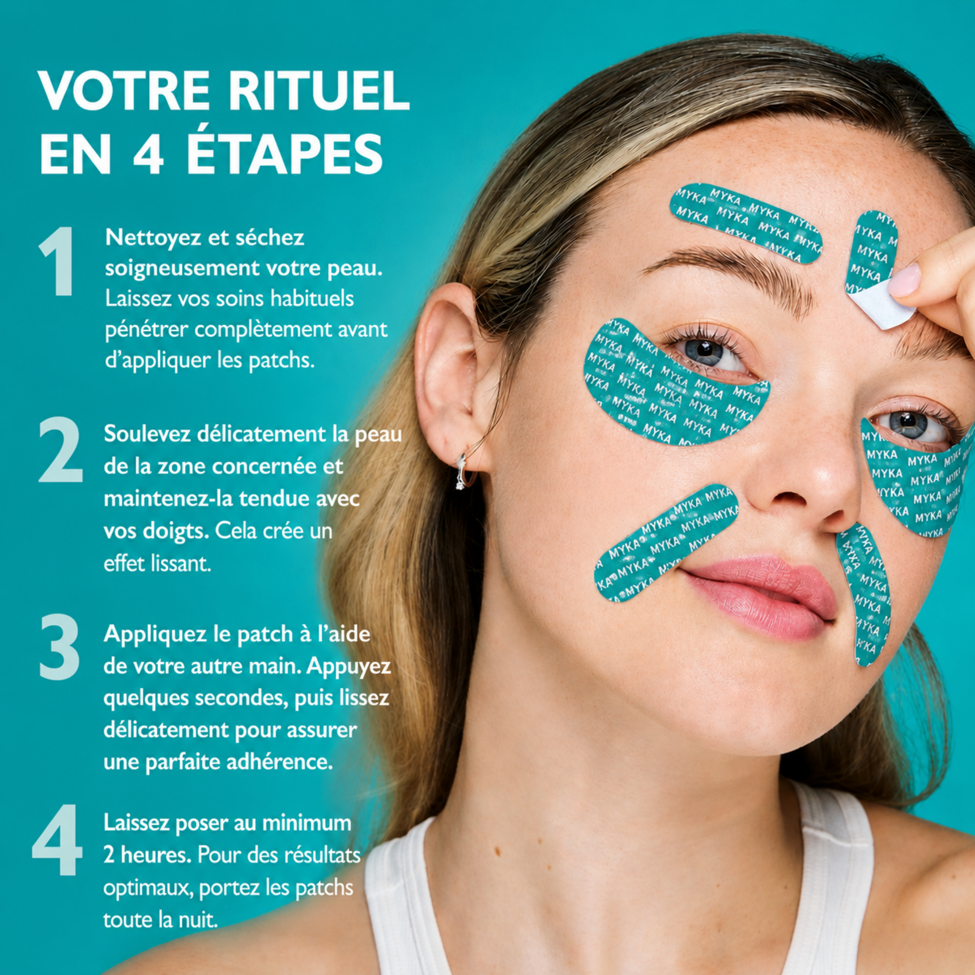 Patch Skinjection aux peptides — Visage & Contour des yeux
