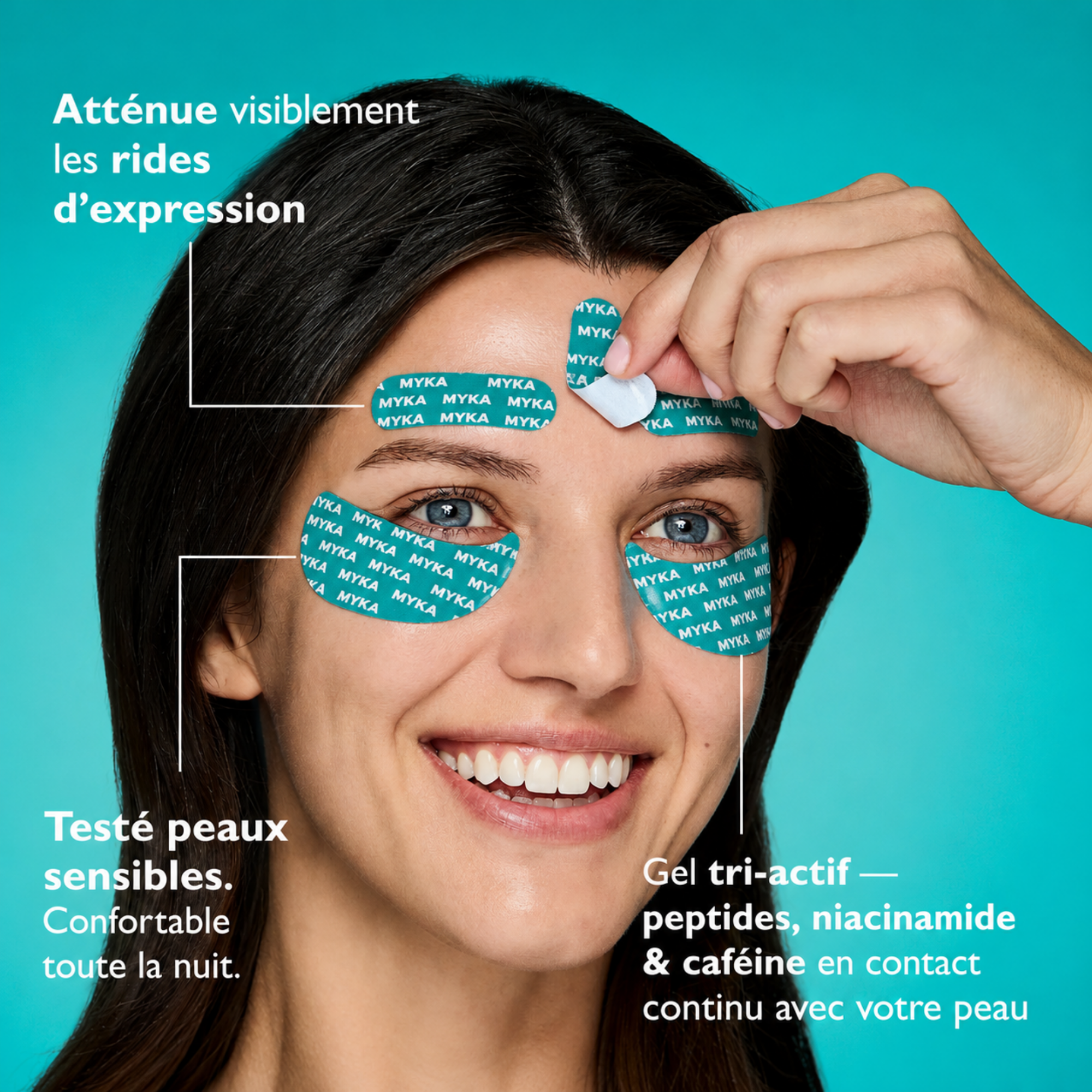 Patch Skinjection aux peptides — Visage & Contour des yeux